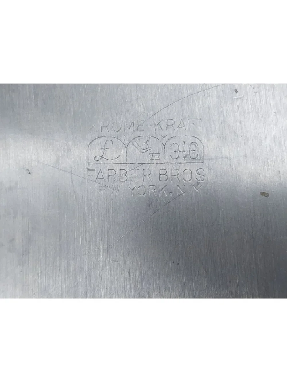 Farber Bros divided glass